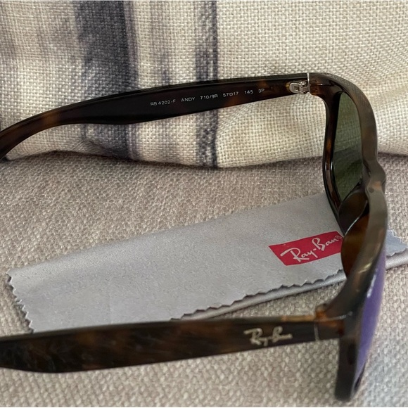 ⭐️COA⭐️RAY-BAN Polarized Sunglasses w/case & cloth~coolest Vintage frames - Picture 6 of 13
